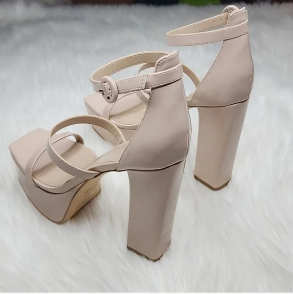 Marc Fisher LTD Frita High Heels Light Natural Nude - Picture 14 of 16